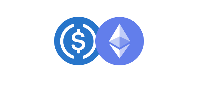 USDCE logotyp